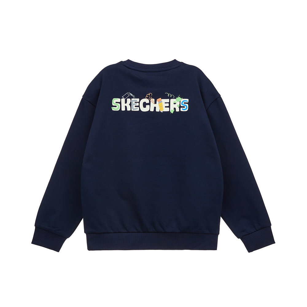 [스케쳐스 어패럴] 남아 빅 로고 맨투맨