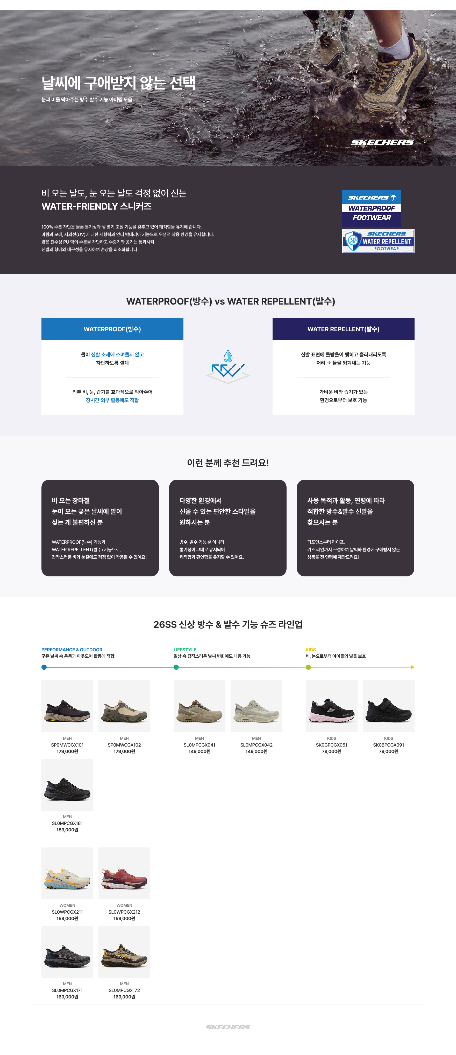 날씨에 구애받지 않는 선택