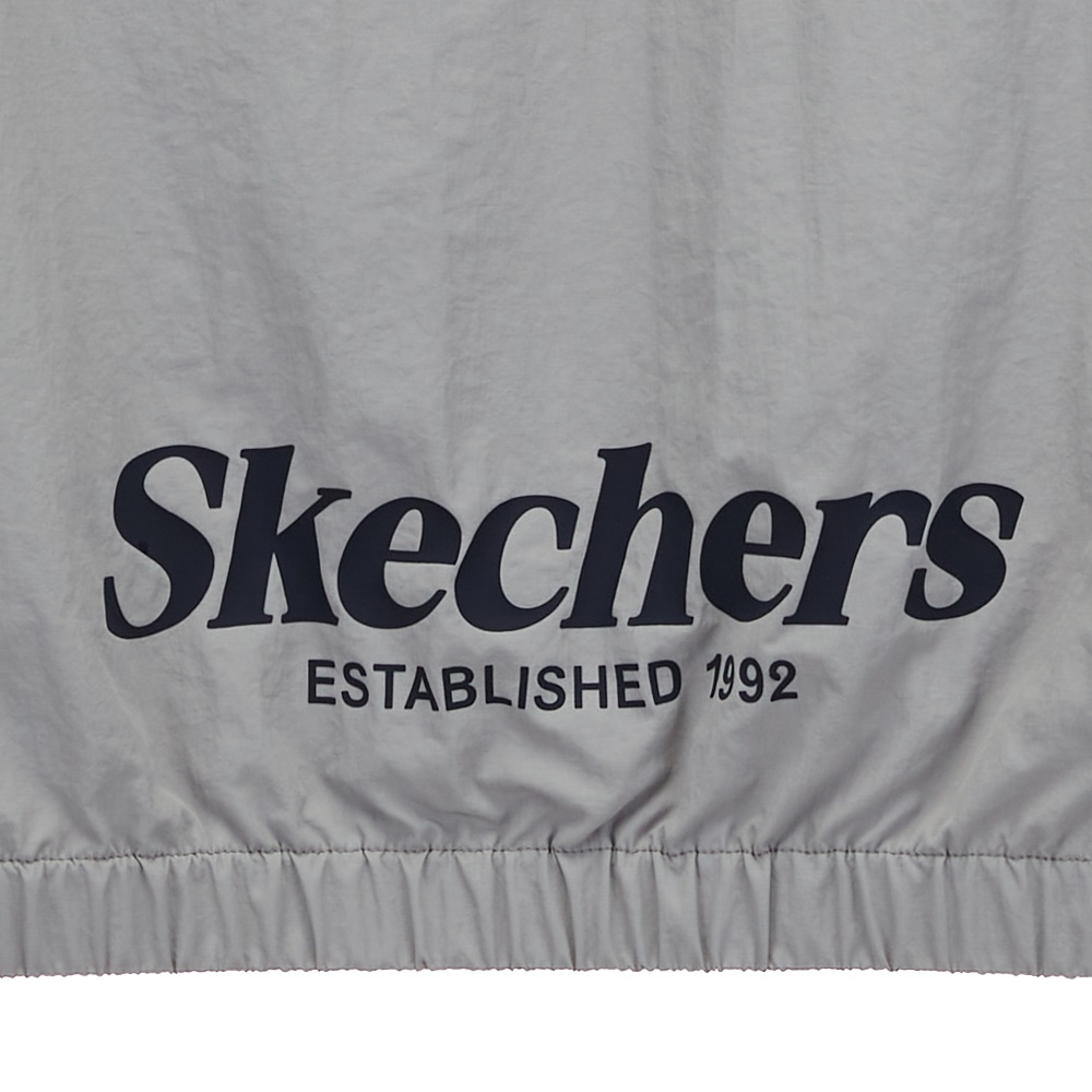 [스케쳐스 어패럴] 남아 소매 배색 바람막이 우븐 후드 자켓