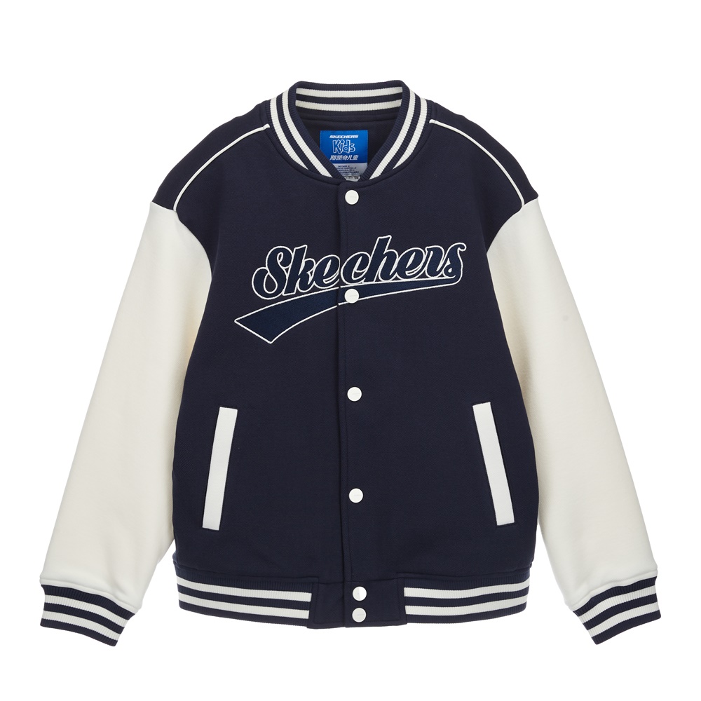 [스케쳐스 어패럴] 남아 니트 바시티 자켓