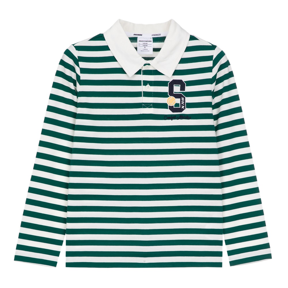 남아 스트라이프 폴로 티셔츠