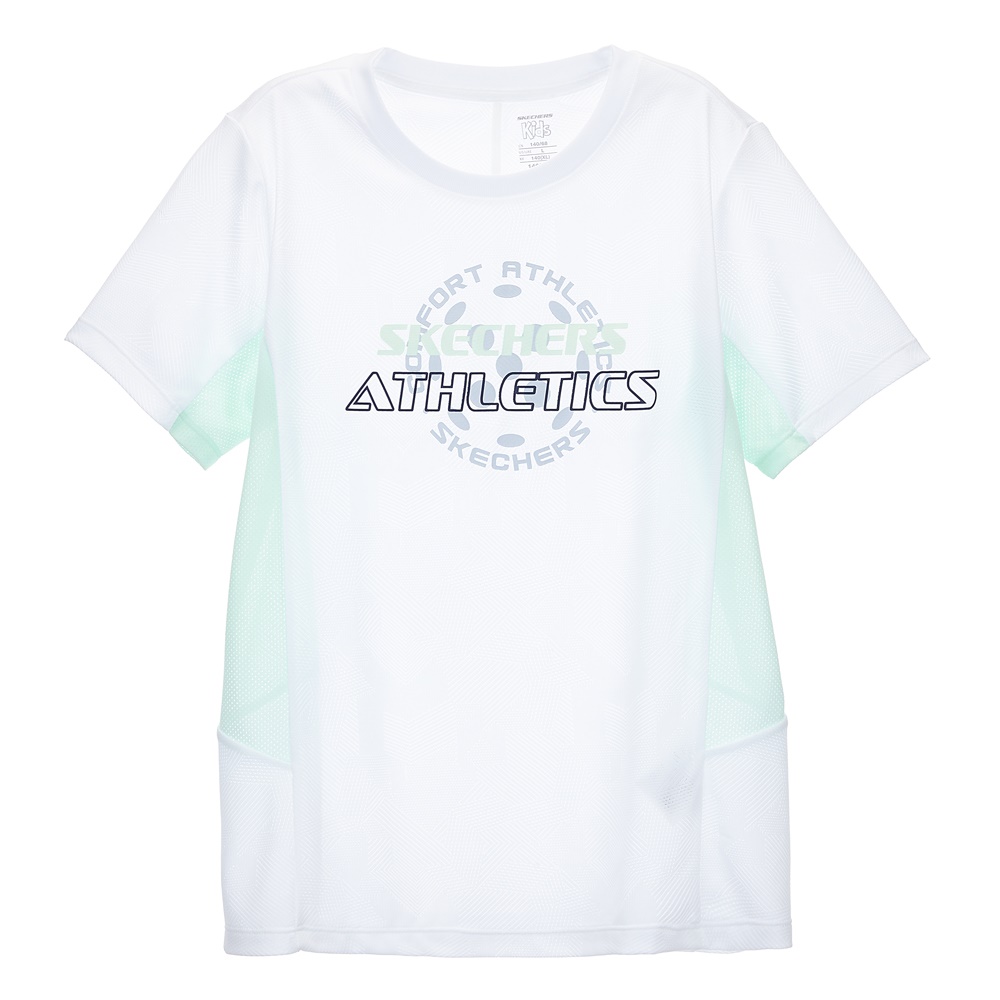 남아 기능성 배색 반팔 티셔츠