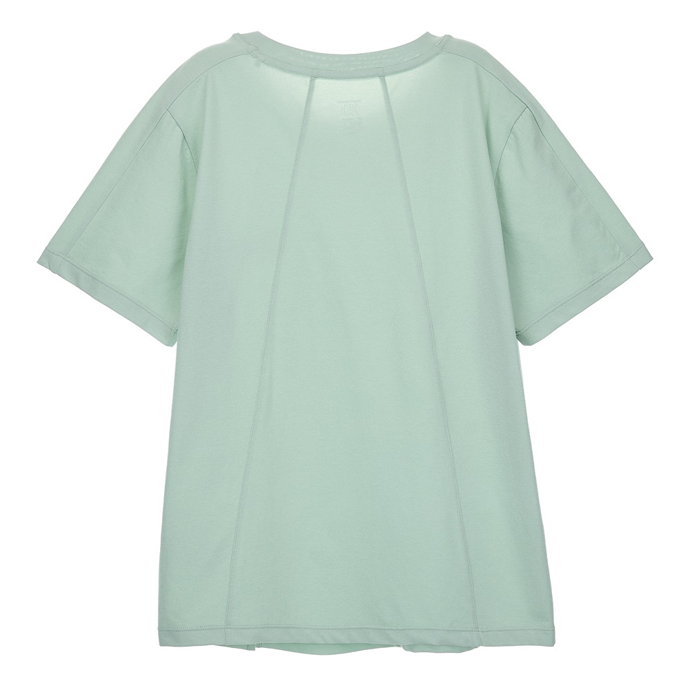 남아 절개 반팔 티셔츠