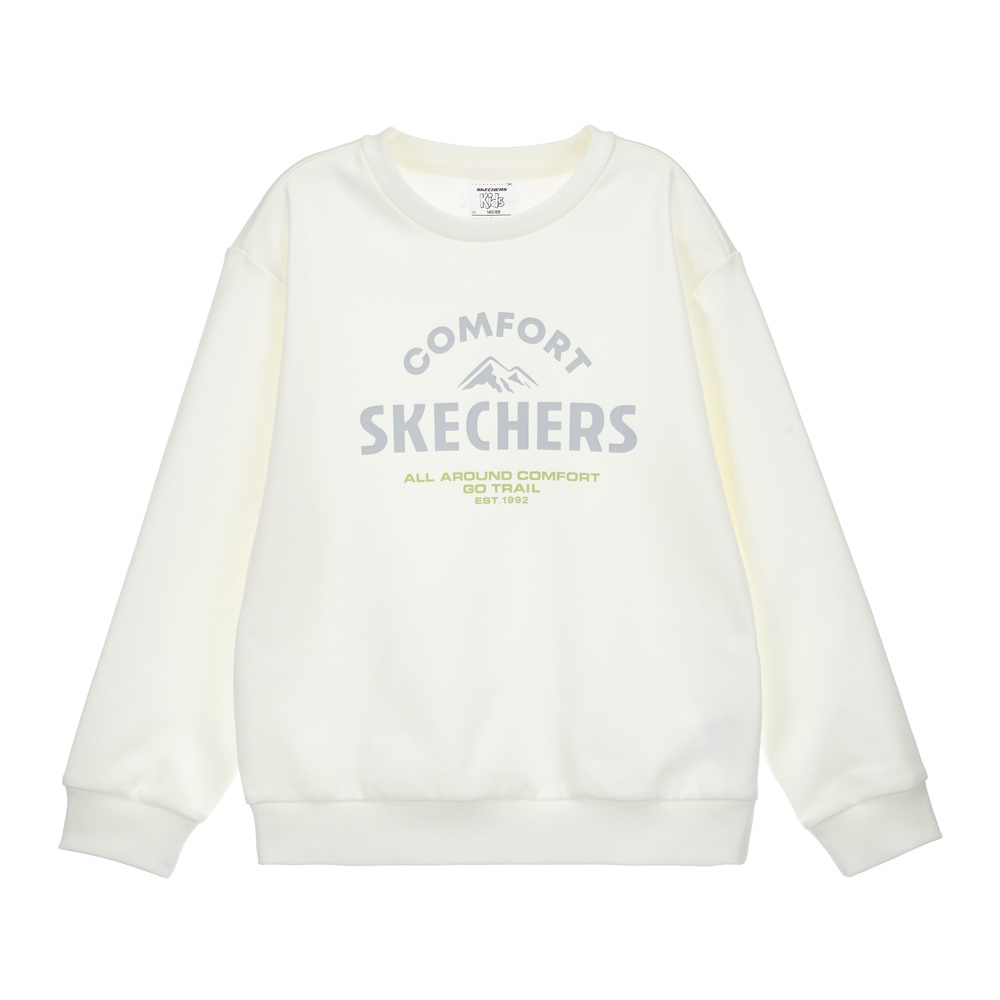 [스케쳐스 어패럴] 남아 베이직 풀오버 니트 맨투맨