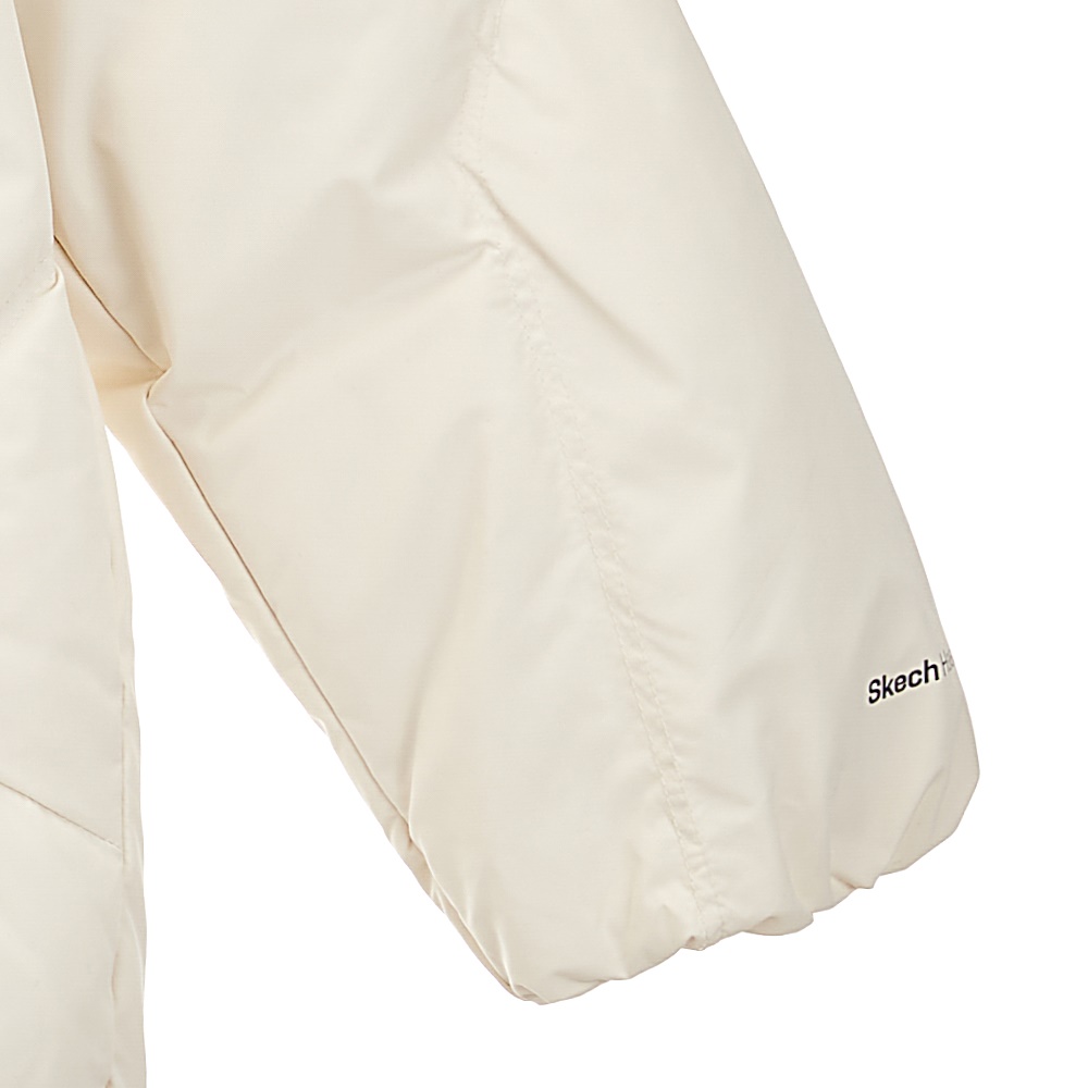 [스케쳐스 어패럴] 여아 숏 기장 지퍼 배색 다운 자켓