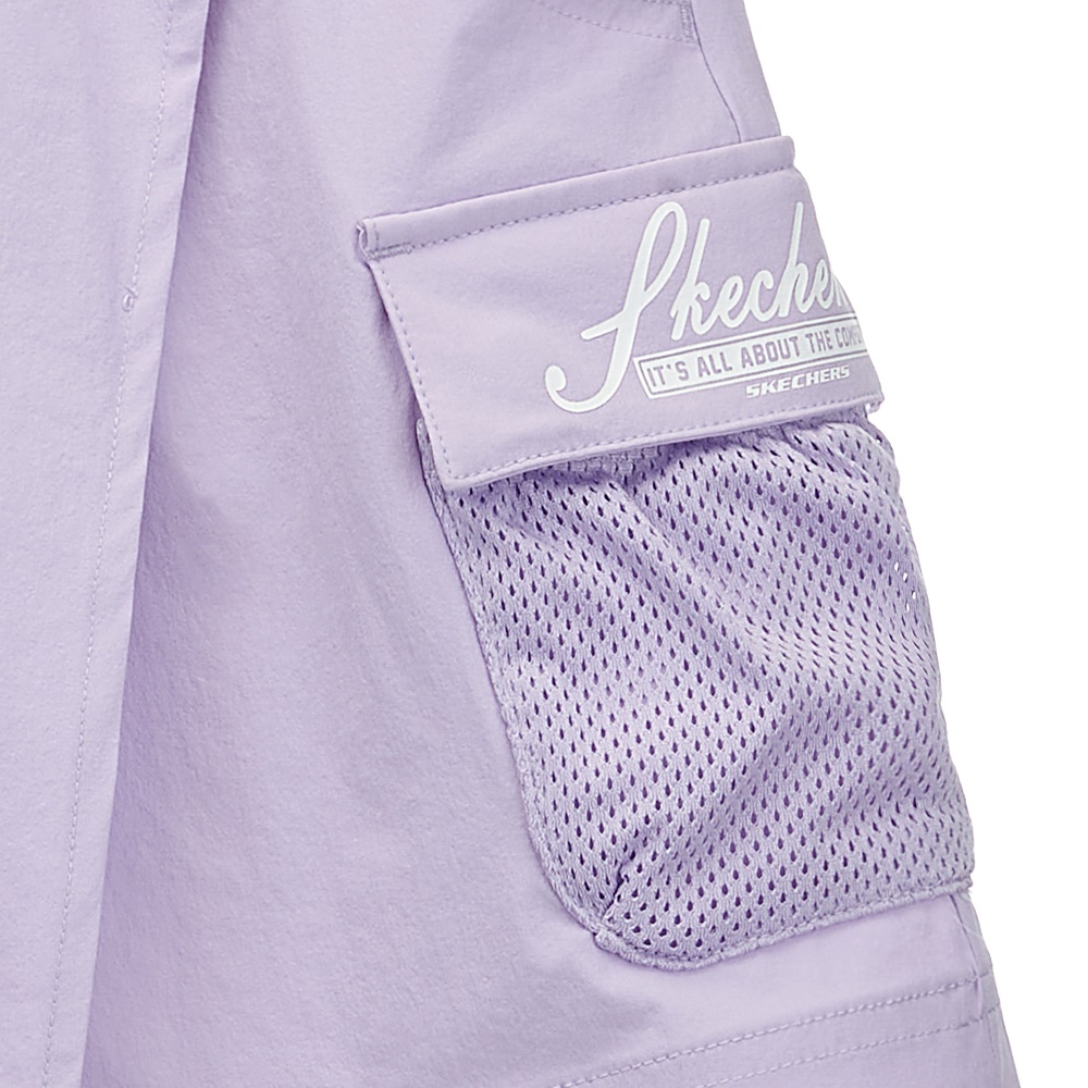 [스케쳐스 어패럴] 여아 우븐 랩스타일 큐롯 팬츠