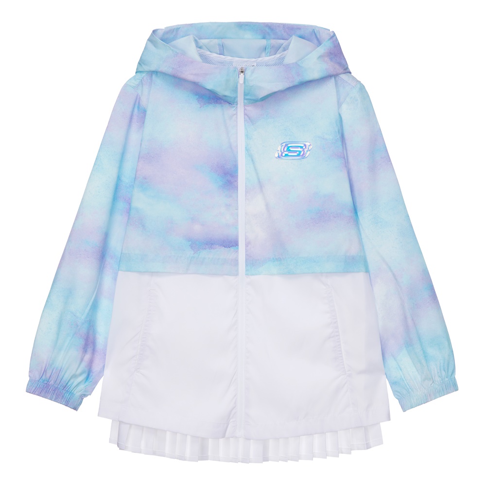 여아 경량 플리츠 우븐 자켓