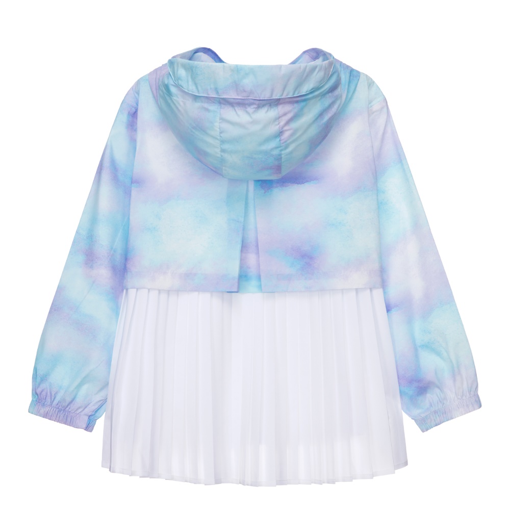 여아 경량 플리츠 우븐 자켓