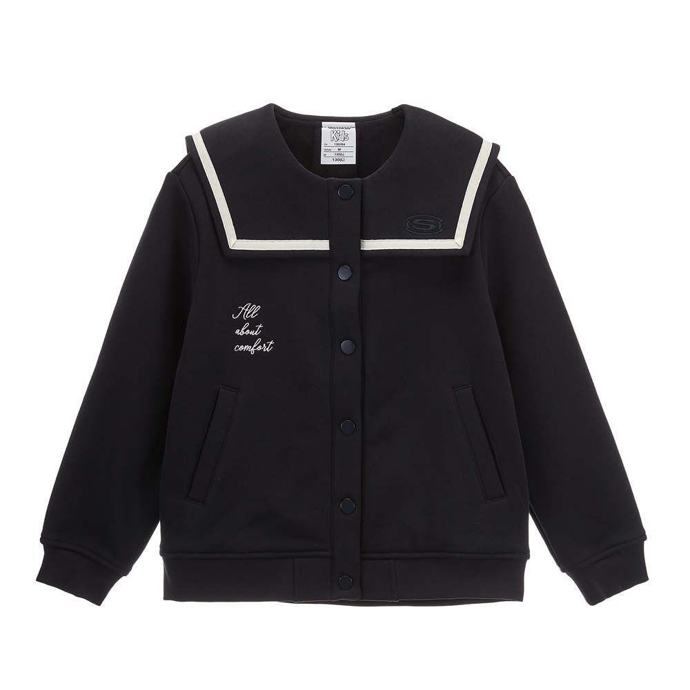 여아 세일러 카라 니트 자켓