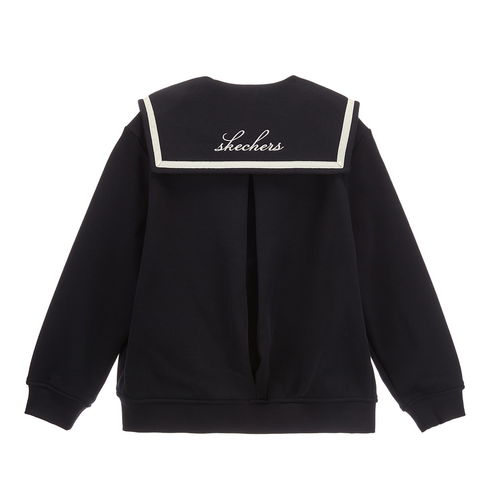 여아 세일러 카라 니트 자켓