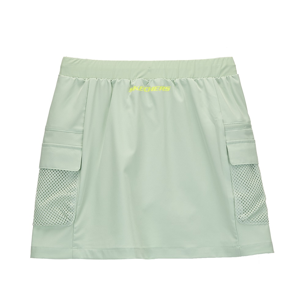 여아 우븐 카고 스커트