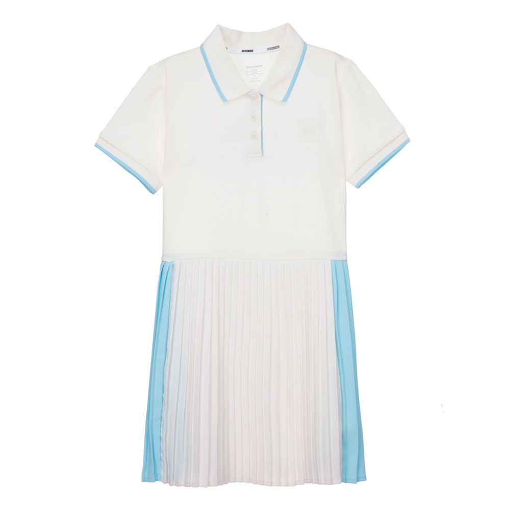 여아 플리츠 카라 원피스