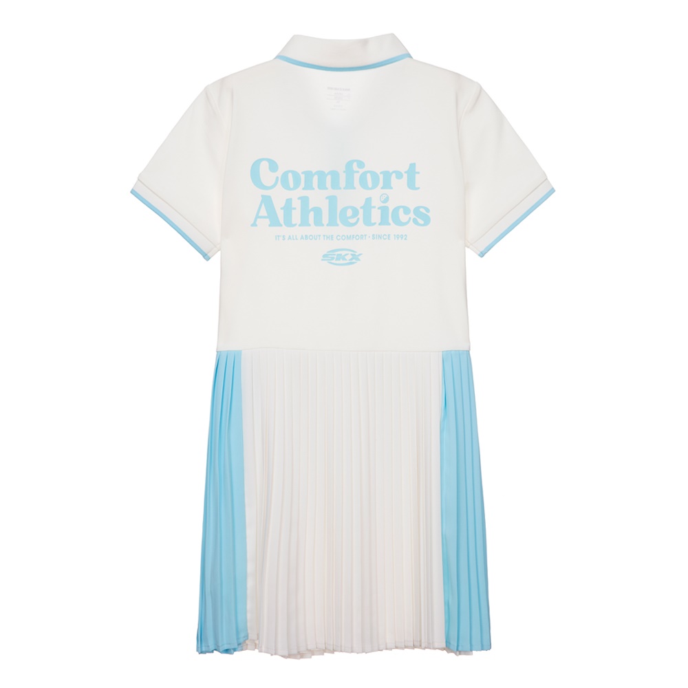 여아 플리츠 카라 원피스