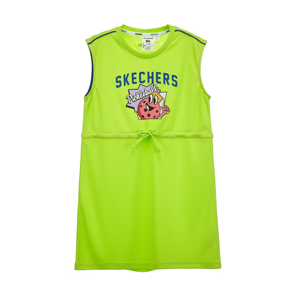 [스케쳐스 어패럴] 여아 니트 그래픽 원피스