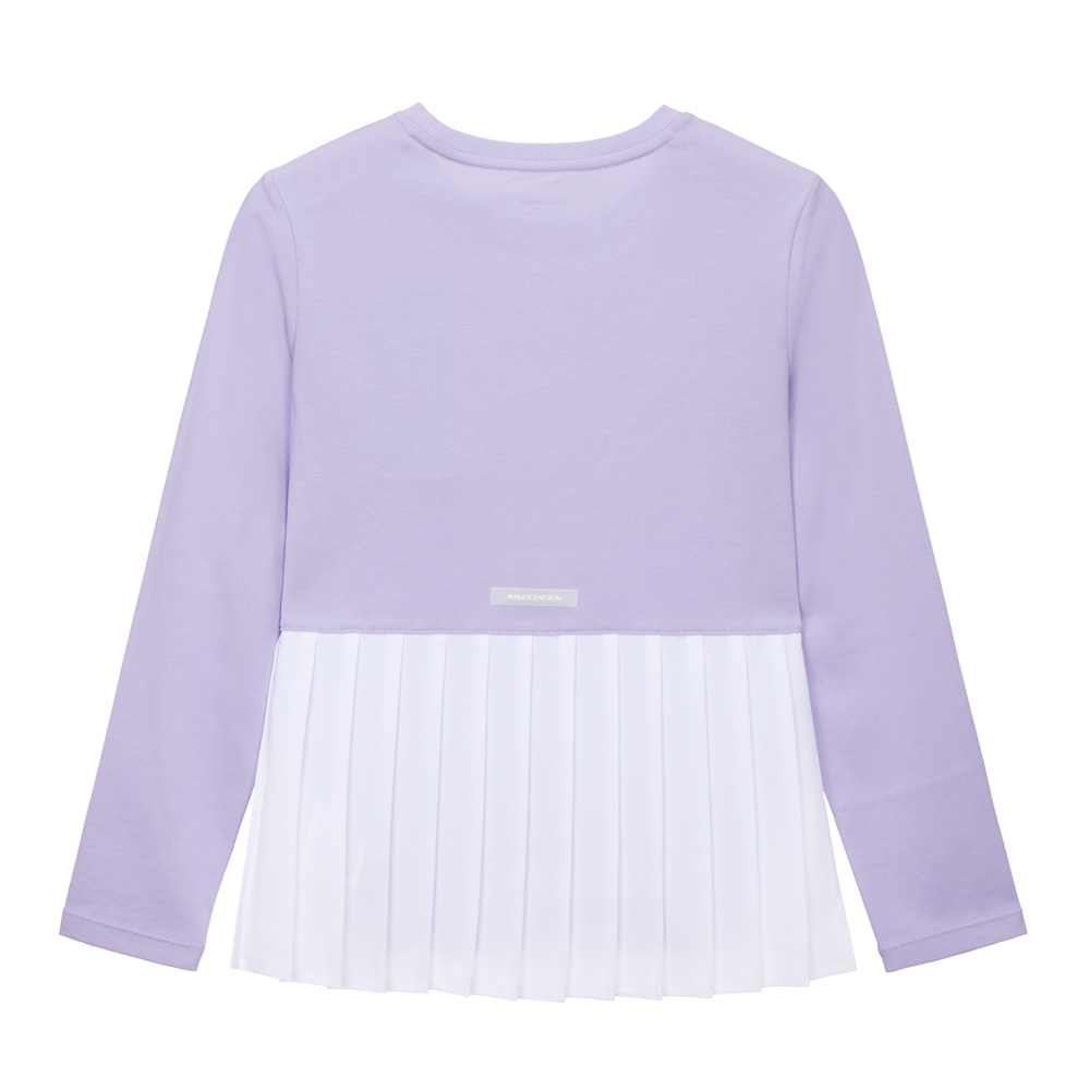 여아 플리츠 티셔츠