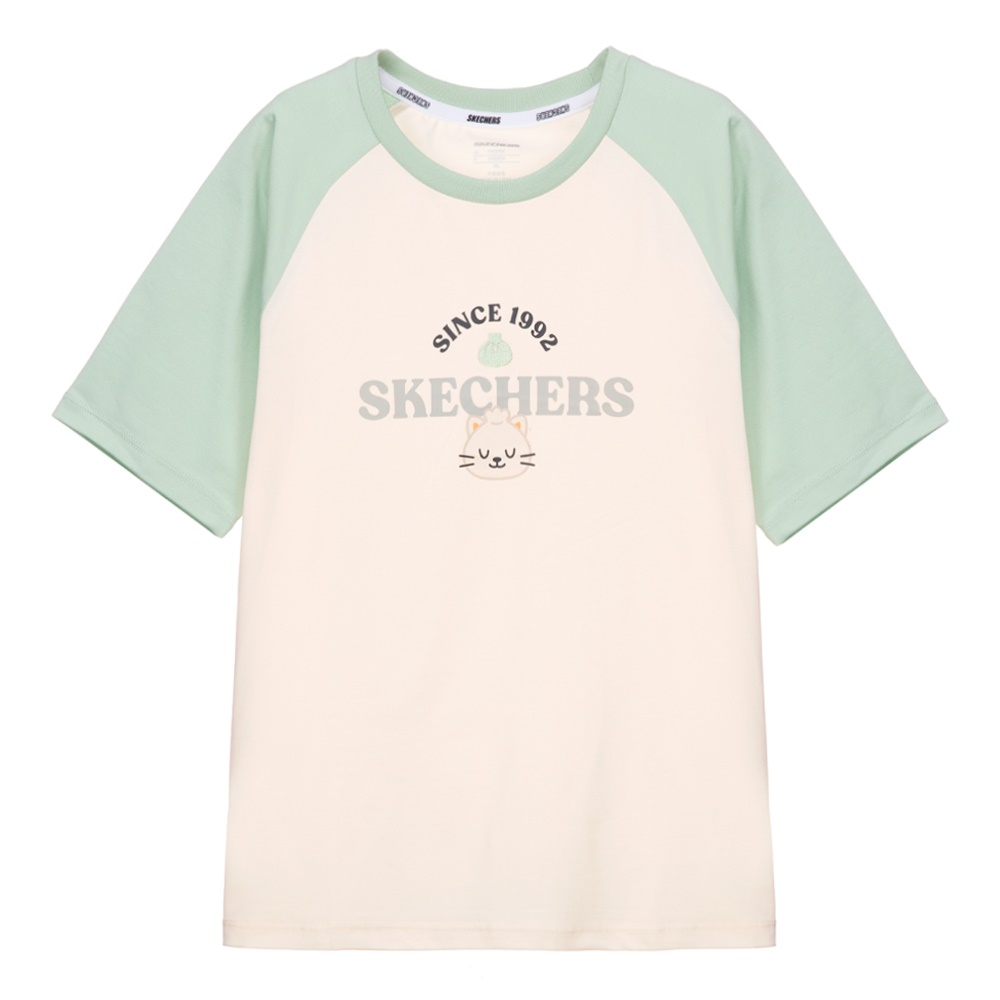 여아 래글런 반팔 티셔츠