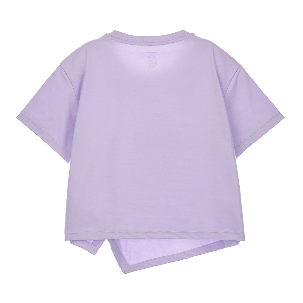여아 변형 반팔 티셔츠