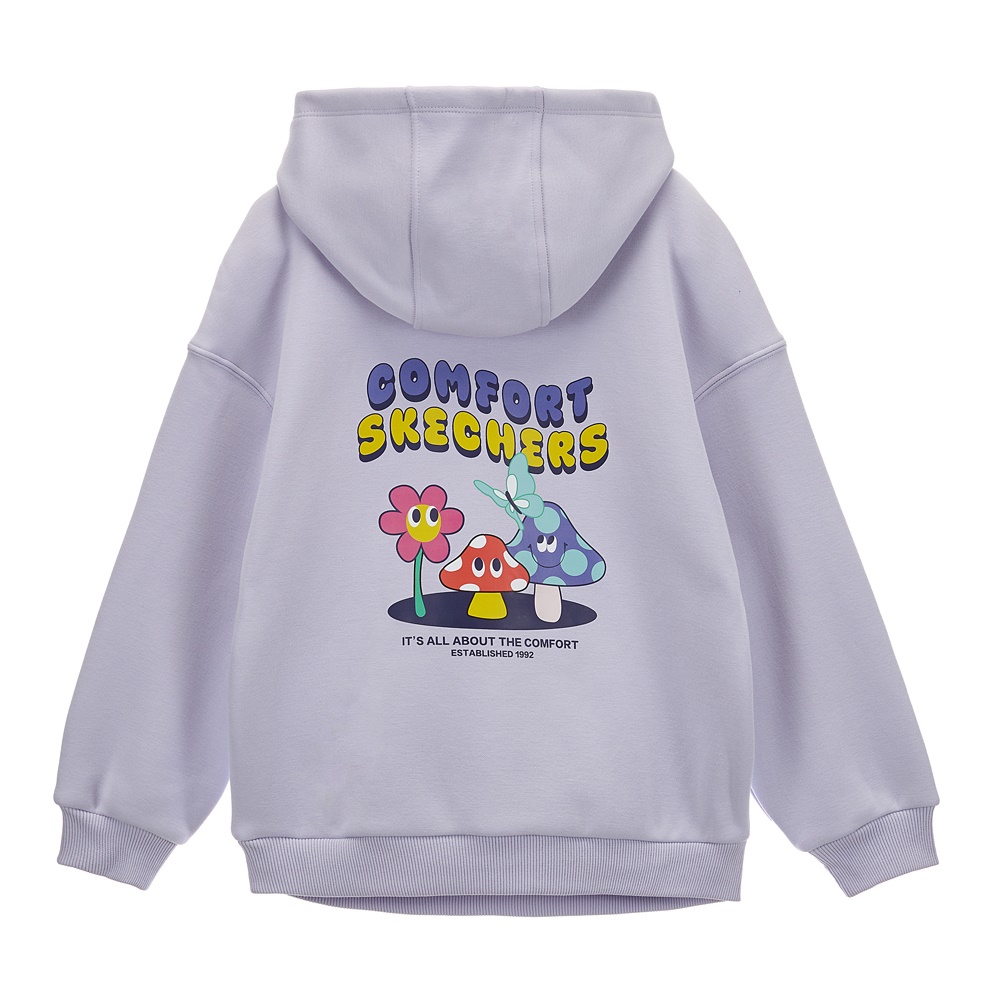 여아 아트웍 니트 후디