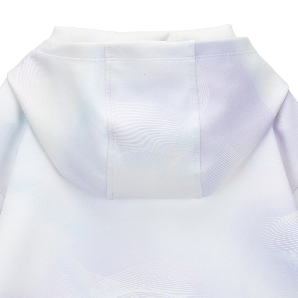 [스케쳐스 어패럴] 여아 몸판 절개 프린트 니트 후디