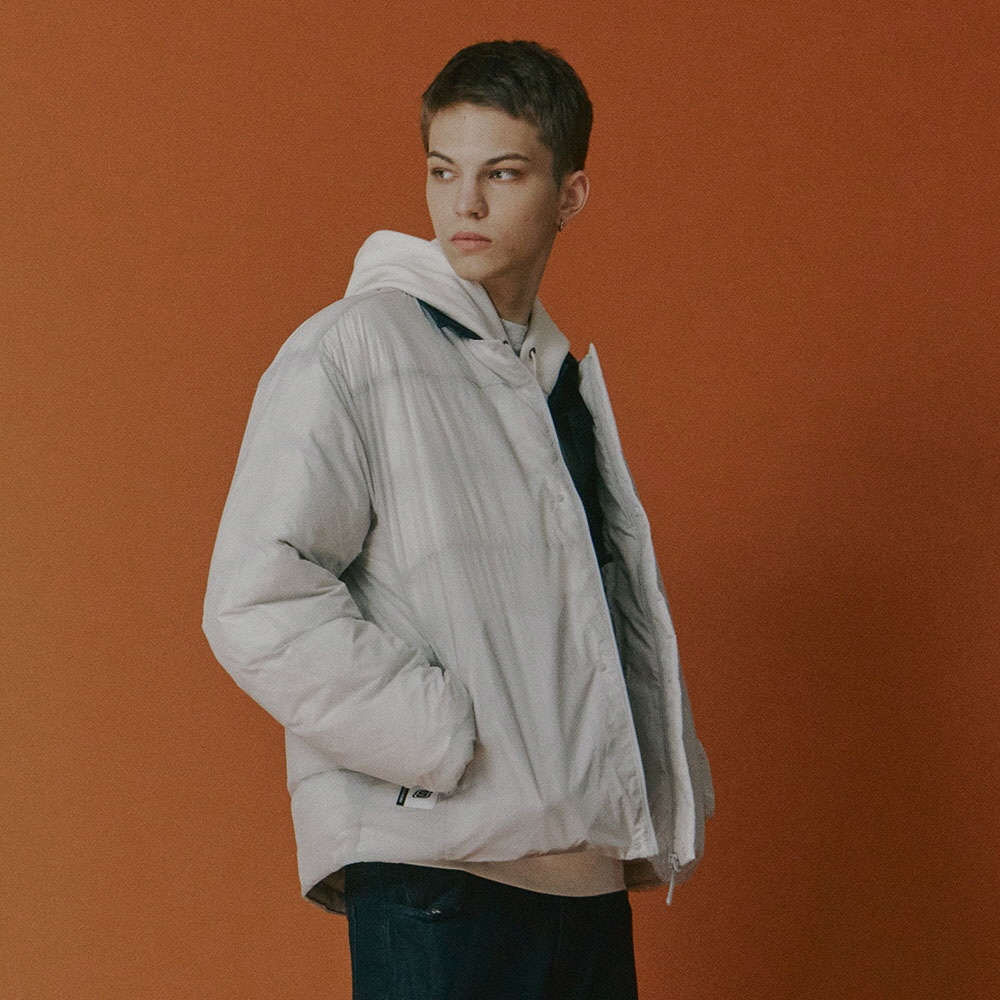 남성 경량 다운 점퍼