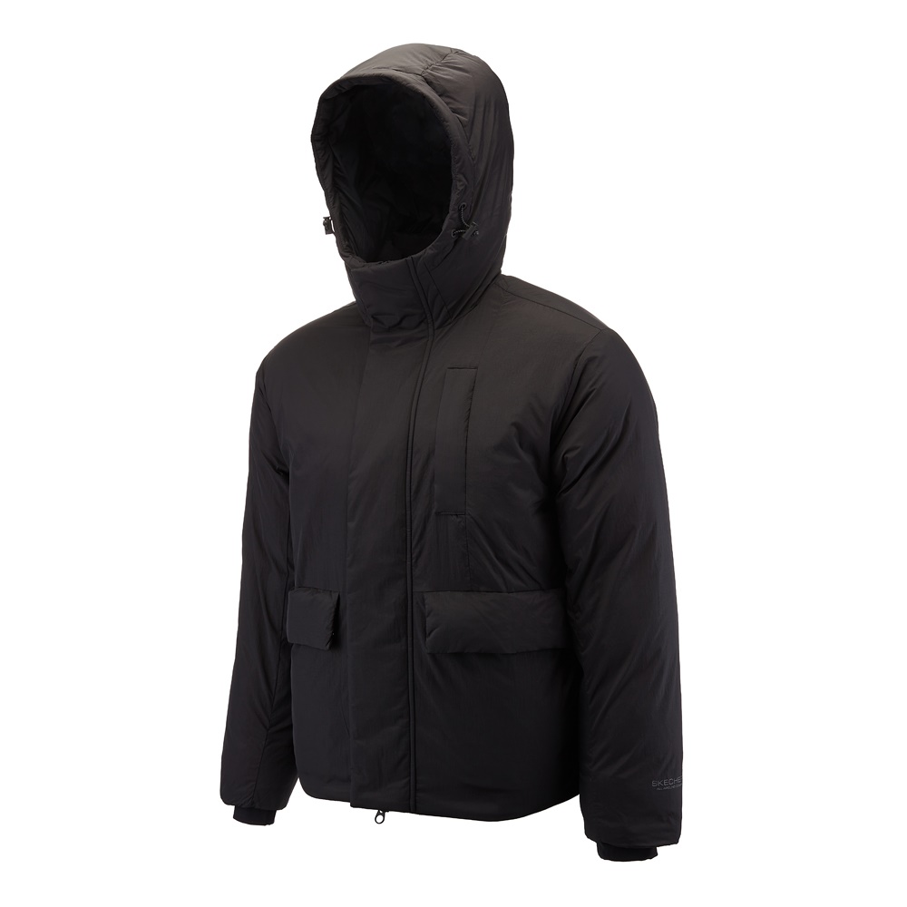 남성 후드 다운 점퍼