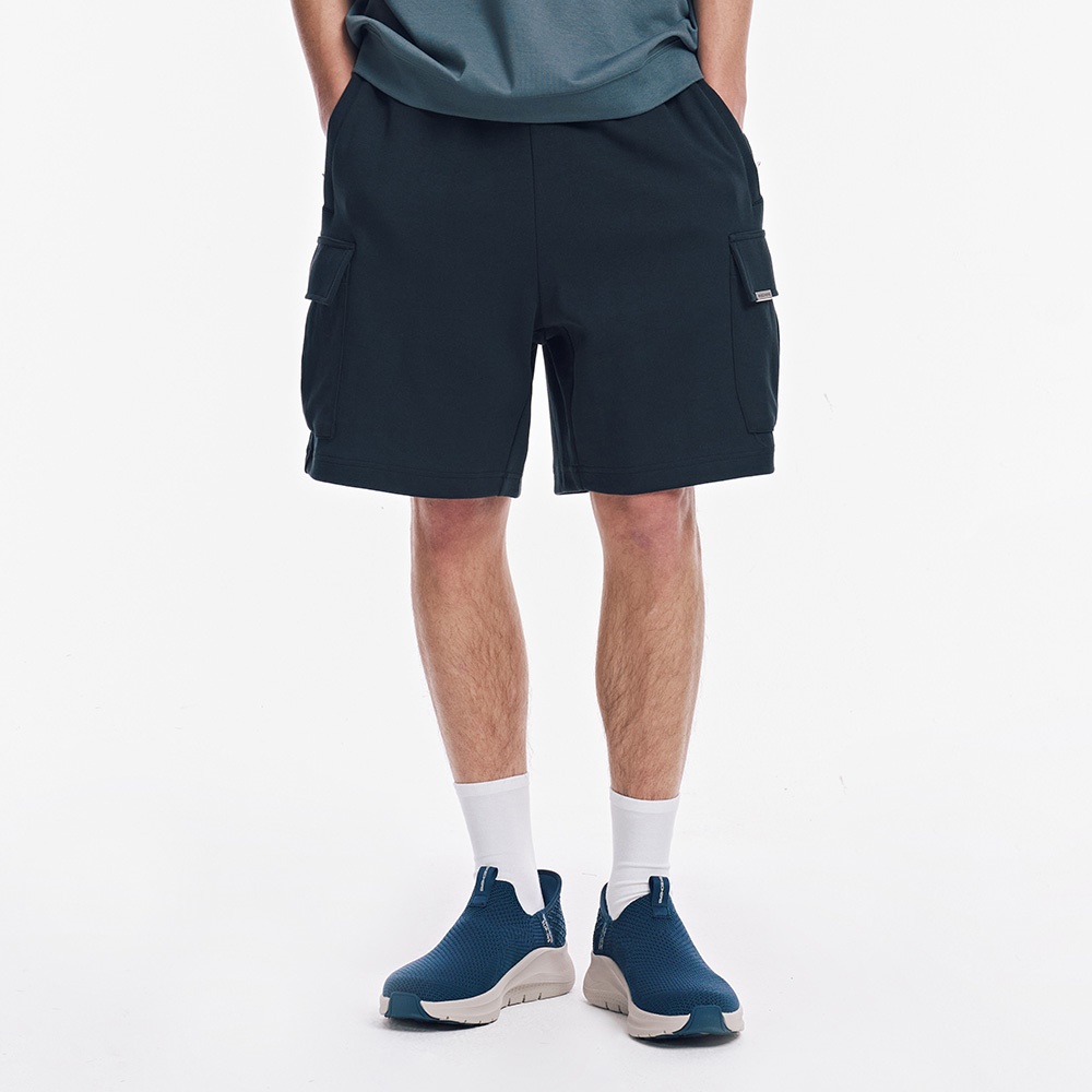 [스케쳐스 어패럴] 남성 니트 아웃포켓 반바지