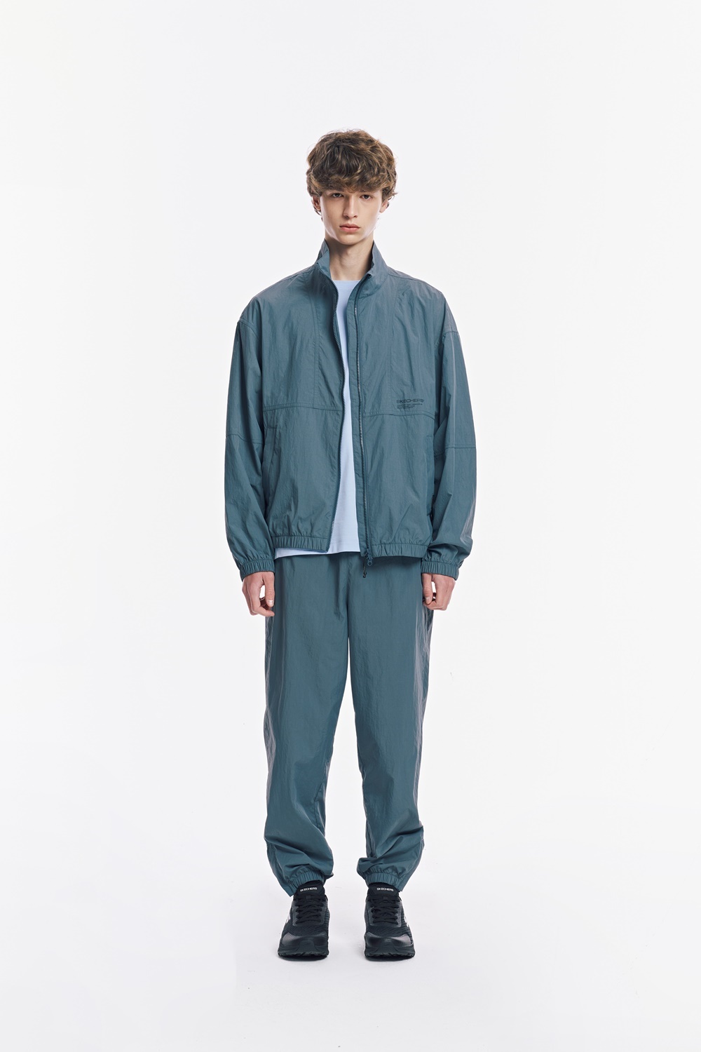 [스케쳐스 어패럴] 남성 면터치 타슬란 방풍 자켓