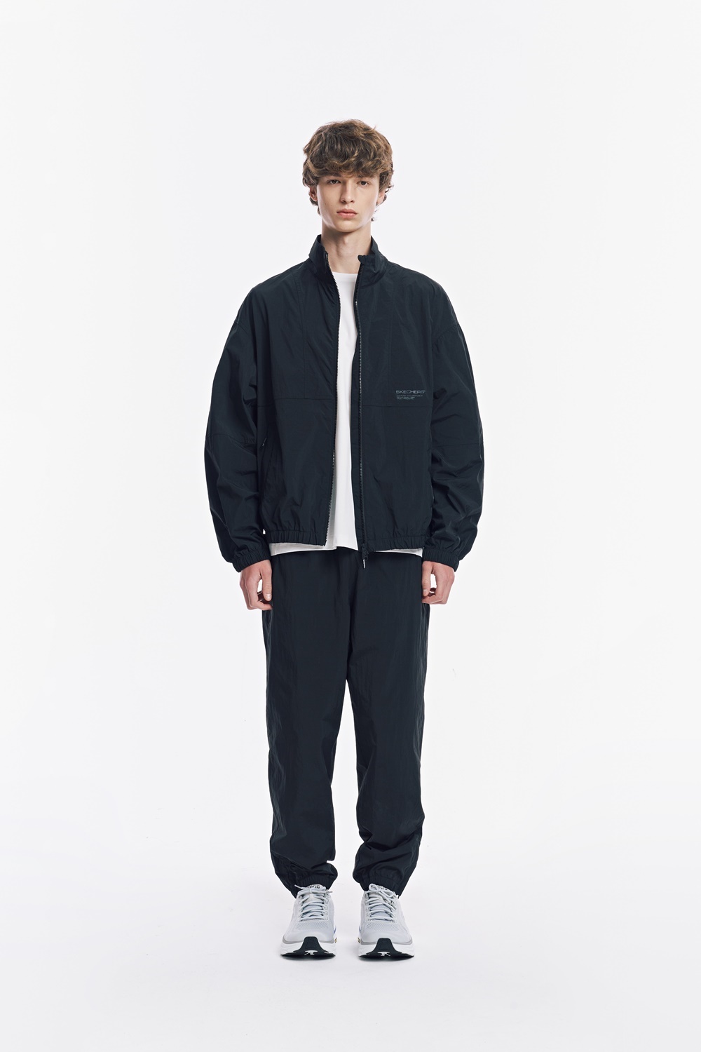 [스케쳐스 어패럴] 남성 면터치 타슬란 방풍 자켓
