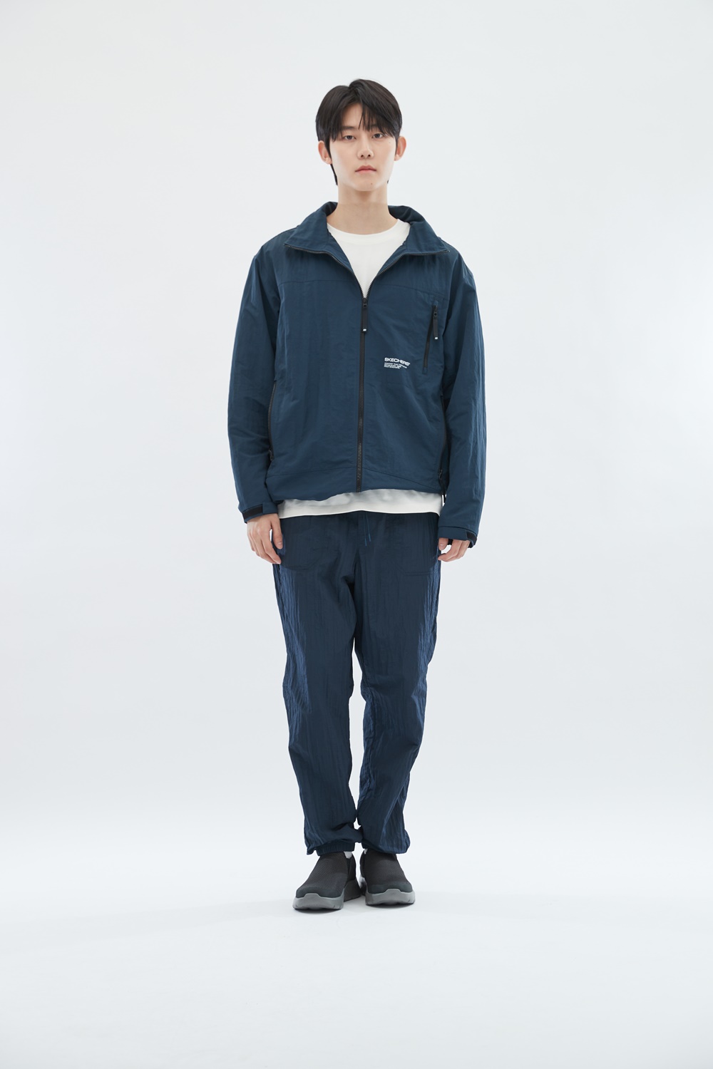 [스케쳐스 어패럴] 남성 베이직 방풍자켓