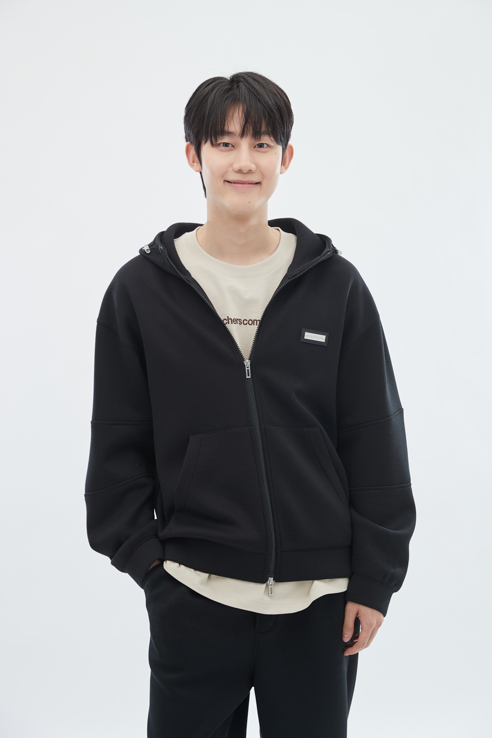 [스케쳐스 어패럴] 남성 피케 스쿠버 니트 후드 집업 자켓
