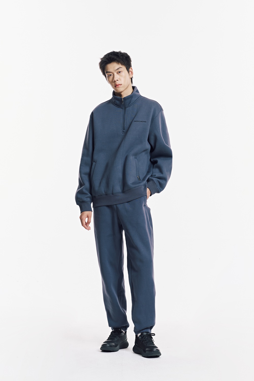[스케쳐스 어패럴] 남성 기모 조거 팬츠