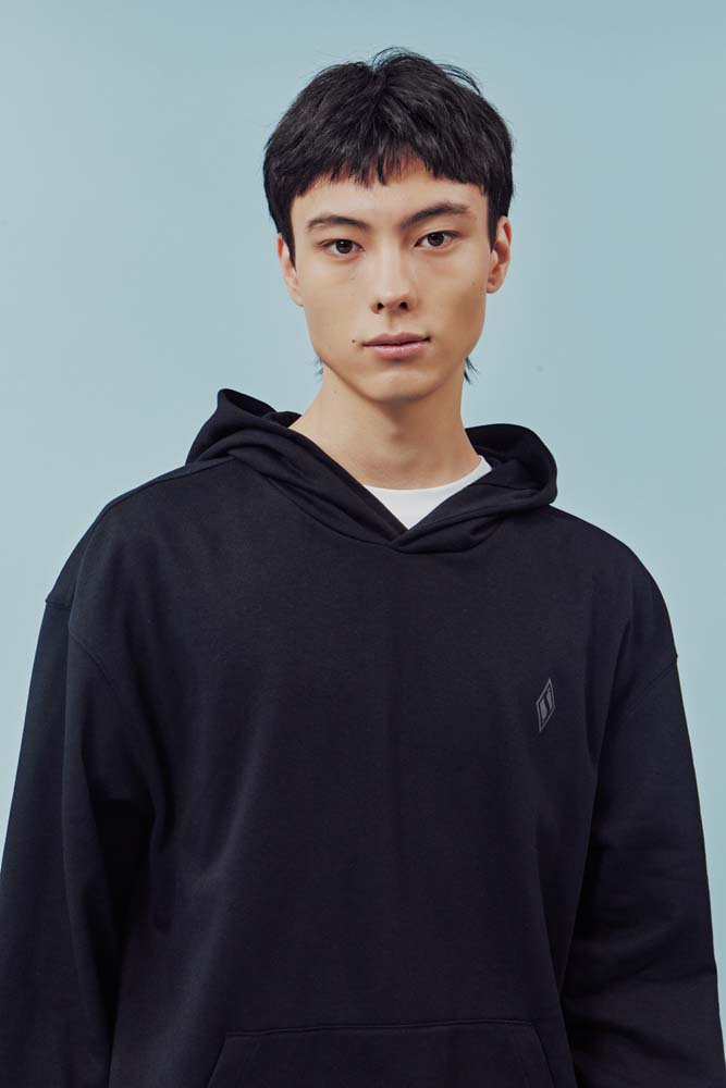 남성 기본 후드 티셔츠