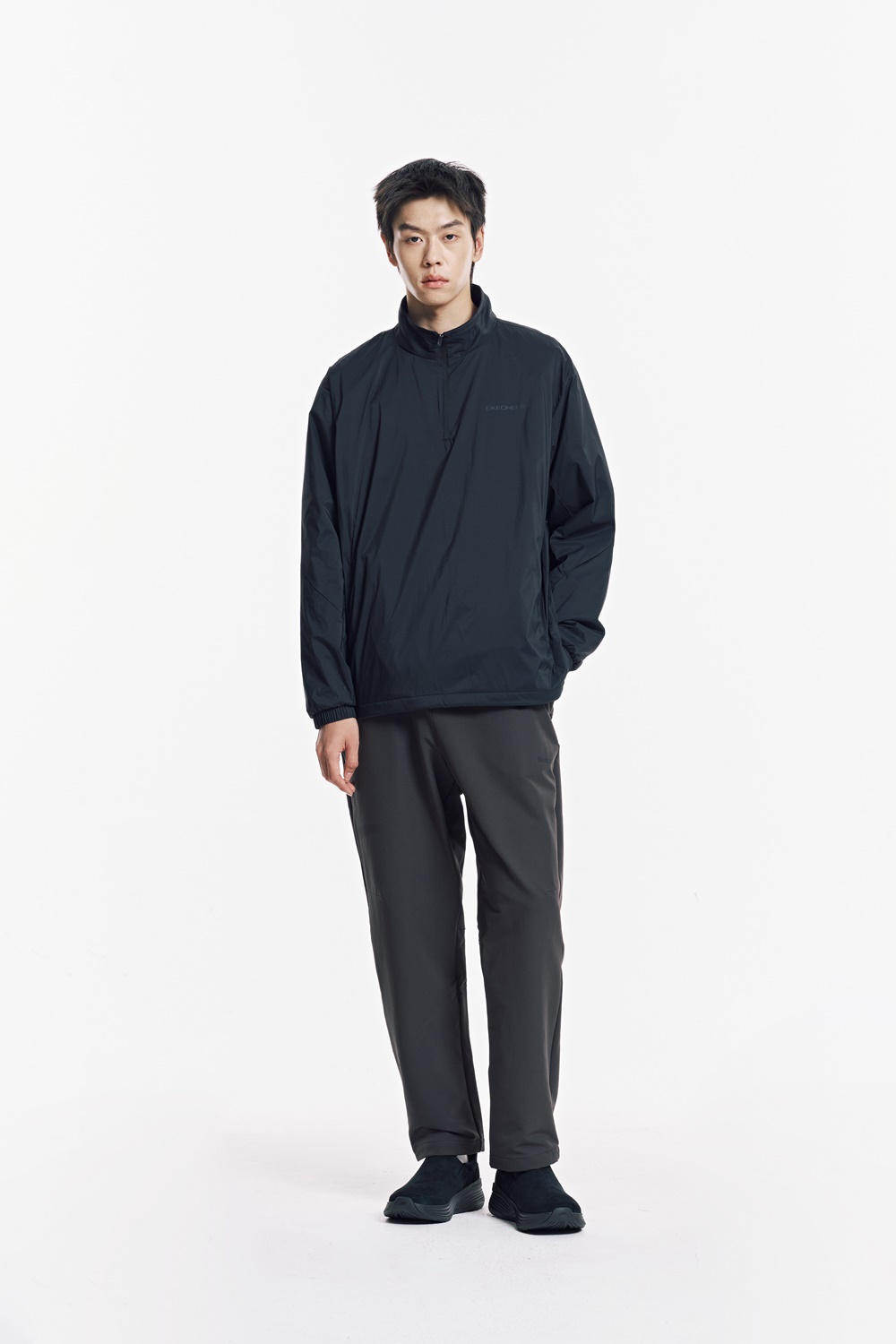 [스케쳐스 어패럴] 남성 우븐 패딩 아노락