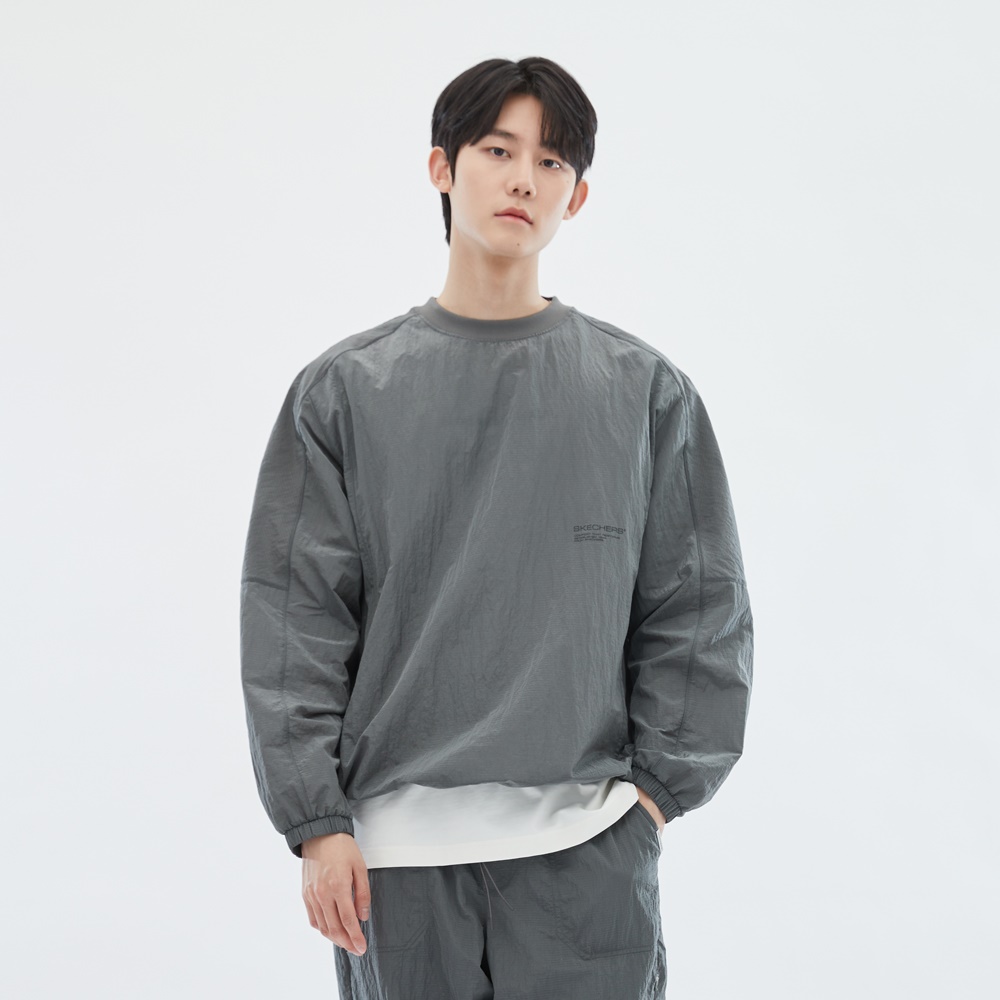 [스케쳐스 어패럴] 남성 우븐 라운드 피스테