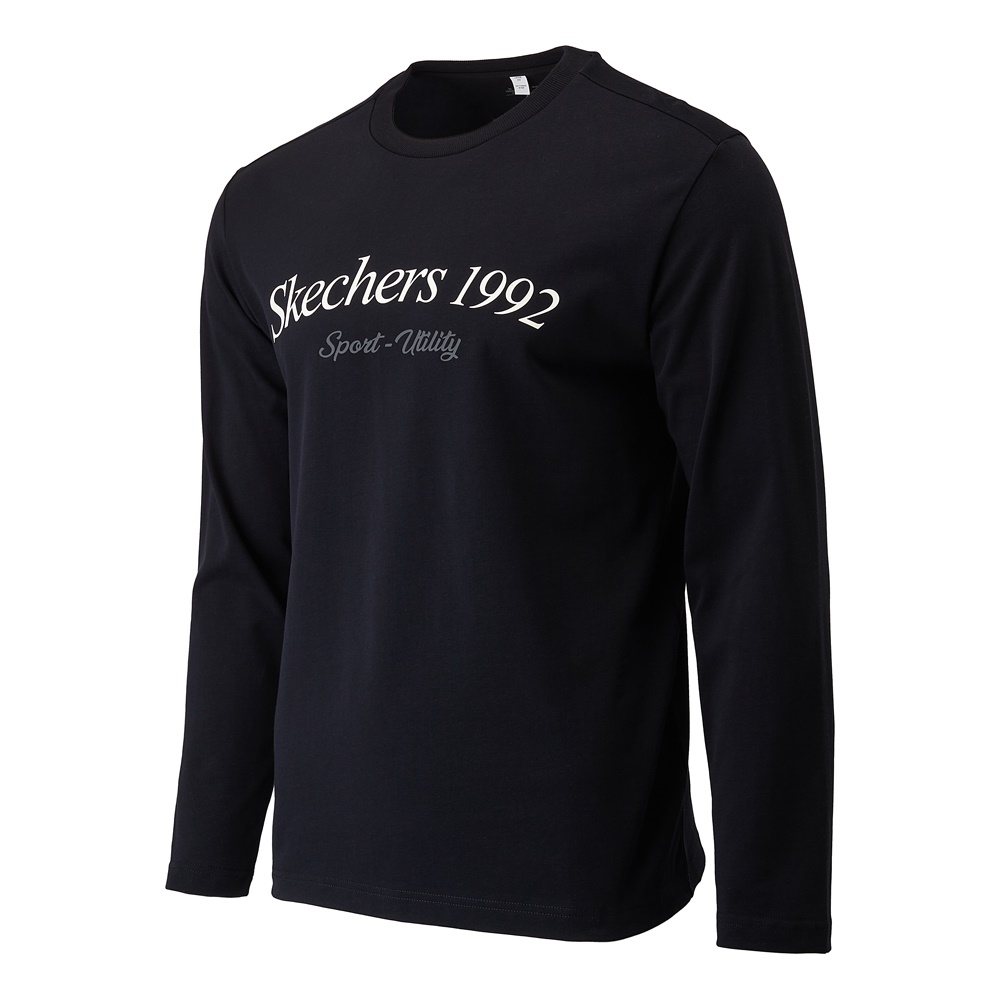 공용 레터링 긴팔 티셔츠