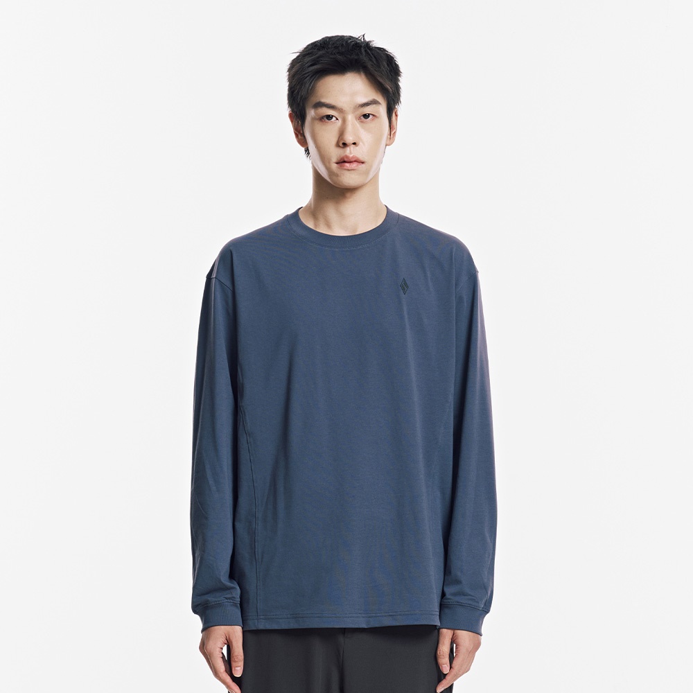 [스케쳐스 어패럴] 유니 베이직 긴팔 티셔츠