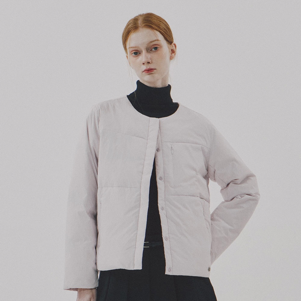 여성 경량 다운 점퍼