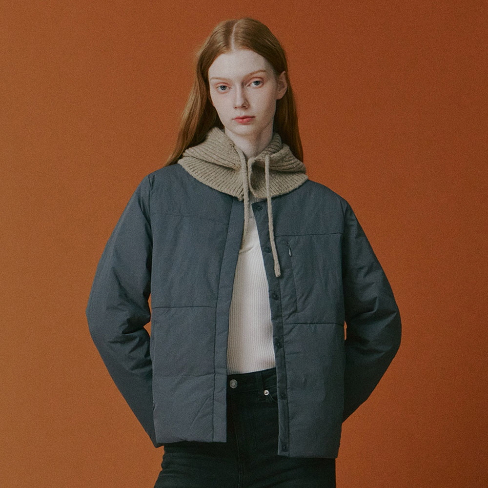 여성 경량 다운 점퍼