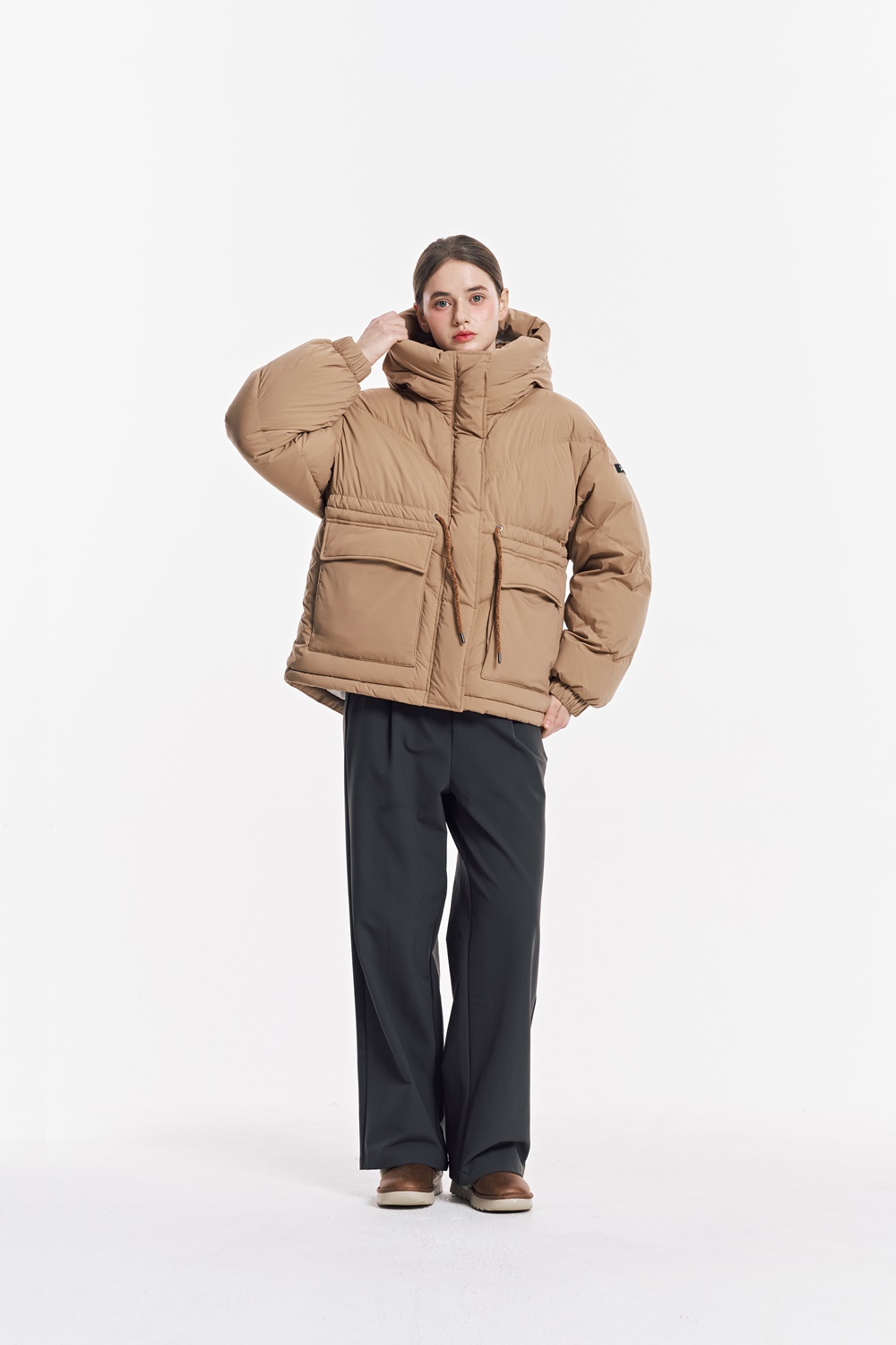 [스케쳐스 어패럴] 여성 퍼지 다운 자켓