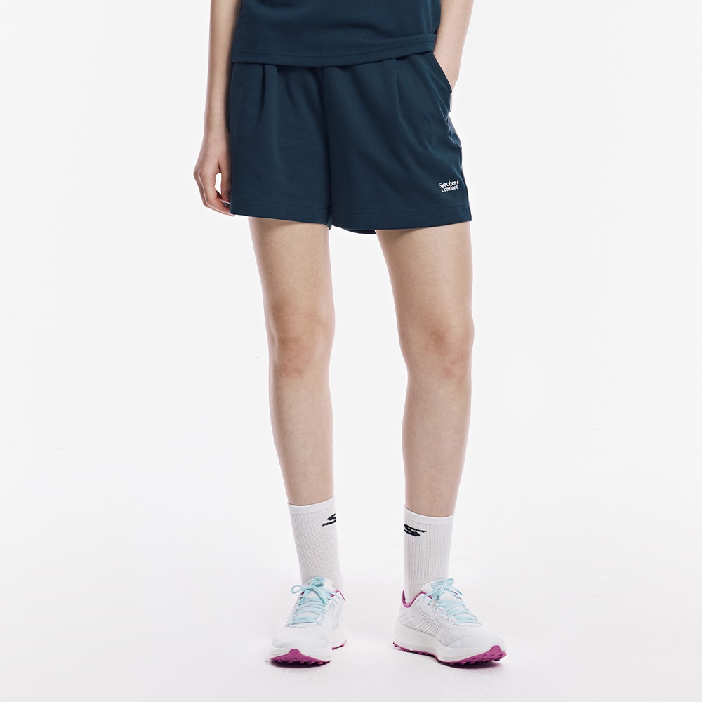 [스케쳐스 어패럴] 여성 더블 니트 반바지