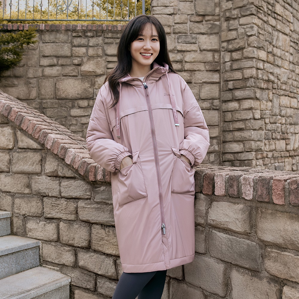 [박은빈 착용/스케쳐스 어패럴] 여성 중기장 패딩 자켓