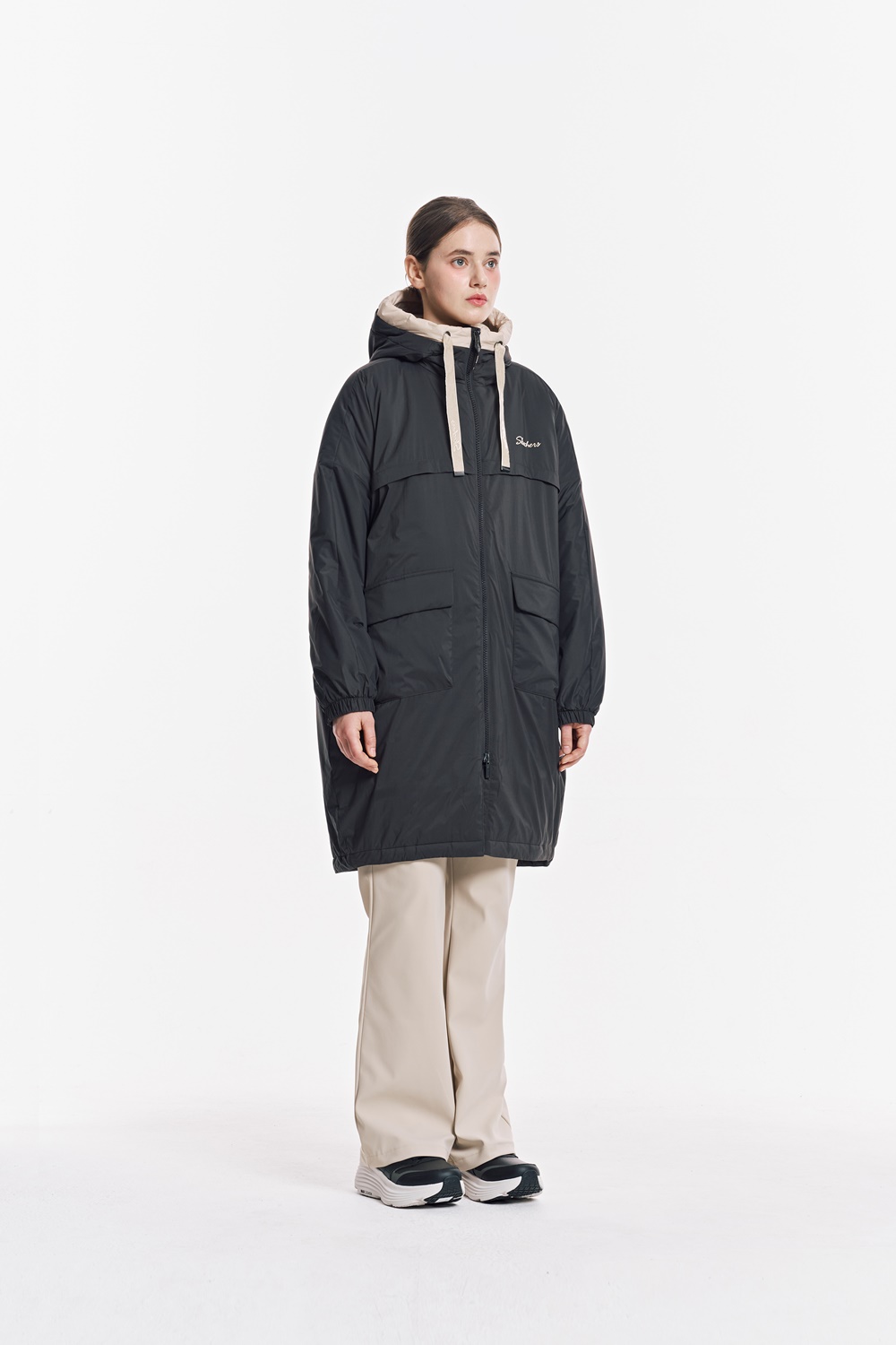 [박은빈 착용/스케쳐스 어패럴] 여성 중기장 패딩 자켓