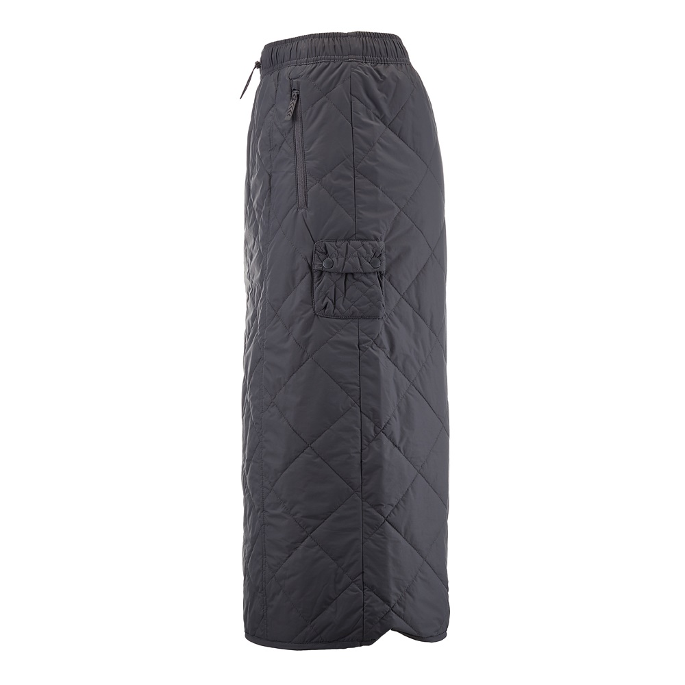 여성 다이아 퀼팅 패딩 스커트