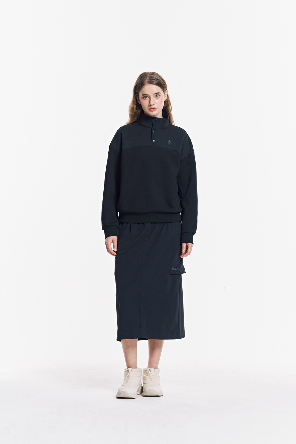 [스케쳐스 어패럴] 여성 나일론 이중직 스커트