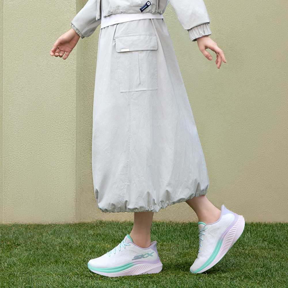 [스케쳐스 어패럴] 여성 우븐 미드 기장 스커트