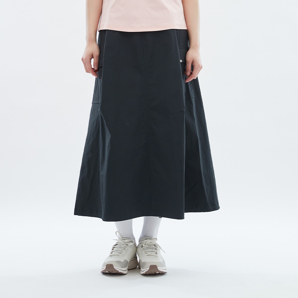 [스케쳐스 어패럴] 여성 우븐 미드 기장 스커트