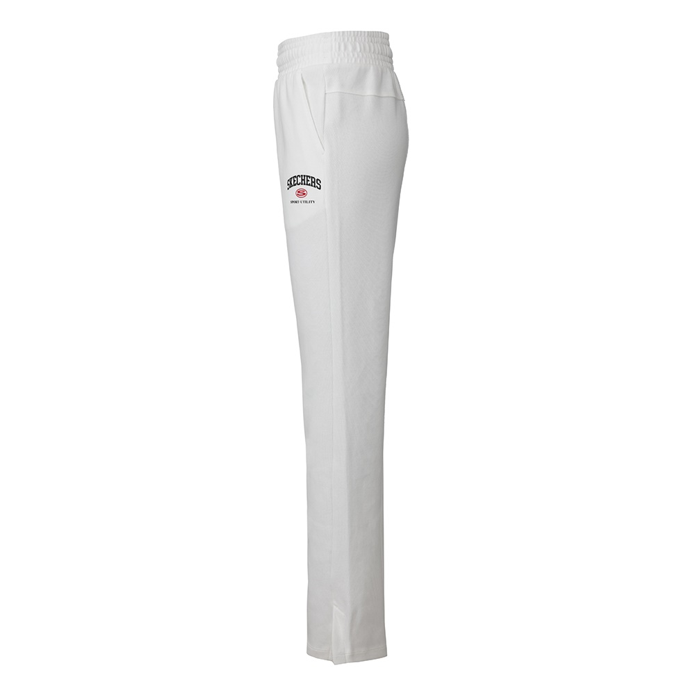 여성 세미 플레어 니트 팬츠