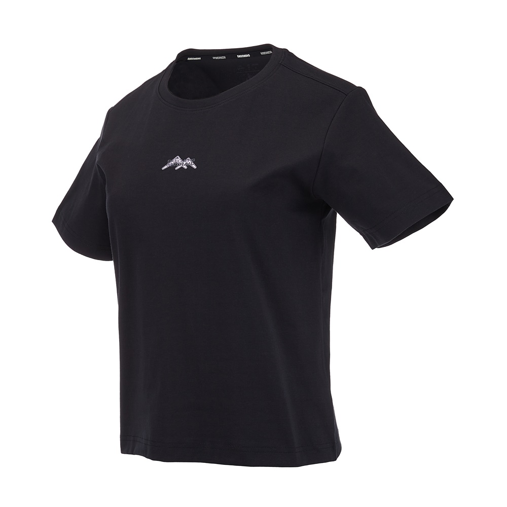 여성 스몰 레터링 반팔 티셔츠