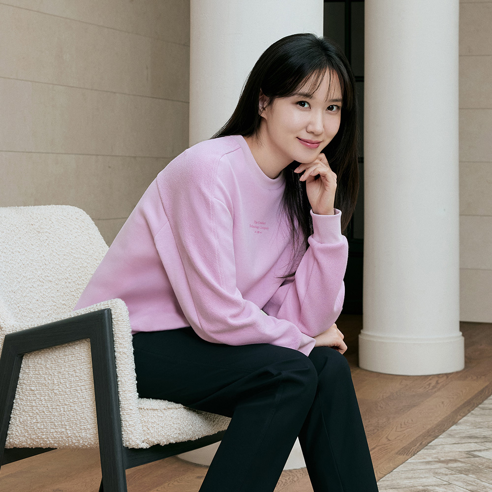 [박은빈 착용/스케쳐스 어패럴] 여성 니트 맨투맨