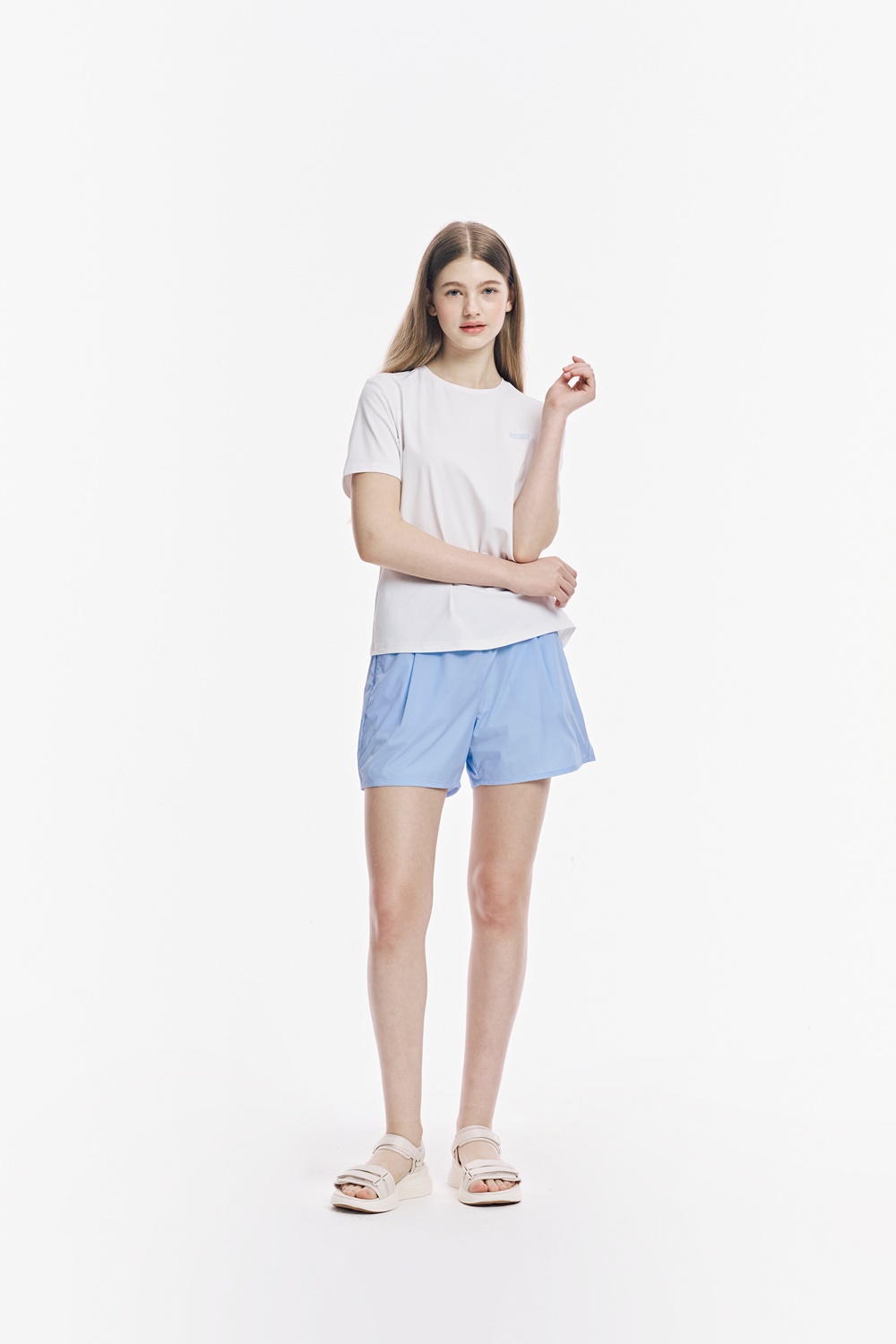 [스케쳐스 어패럴] 여성 소로나 쿨 냉감 반팔 티셔츠